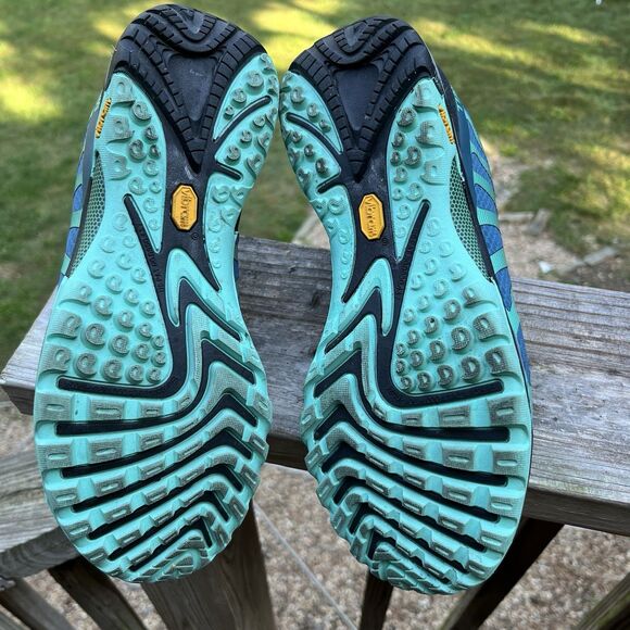 Merrell Women Siren Edge 3 Shoes Hiking Trail SZ  10 J035614 Vibram Sole Green - Picture 9 of 10